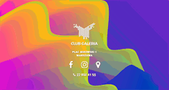Desktop Screenshot of clubgaleria.pl